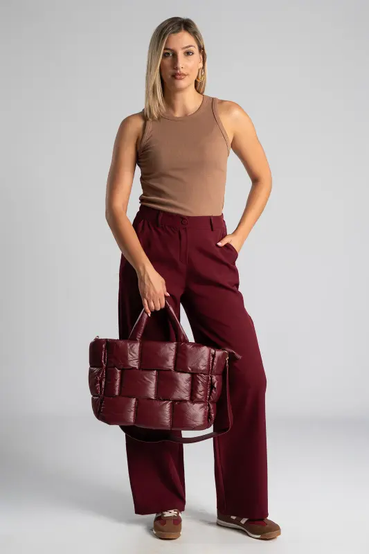 Τσάντα Crossbody Καπιτονέ