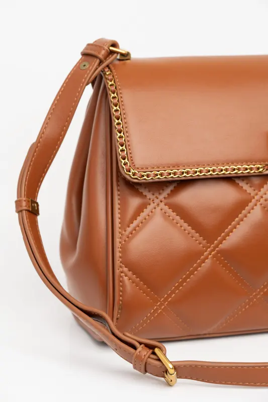 Bag Crossbody Quilted Details