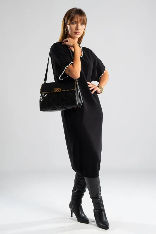 Bag Crossbody Quilted Details