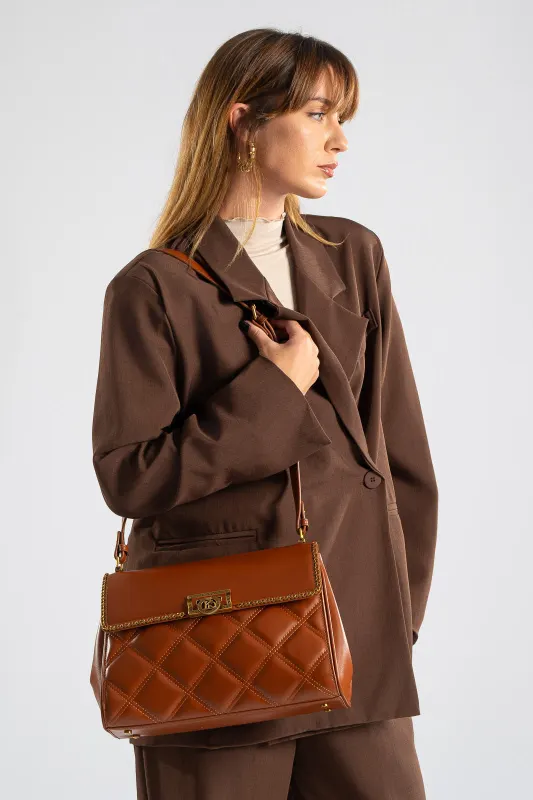 Τσάντα Crossbody Καπιτονέ Λεπτομέρειες