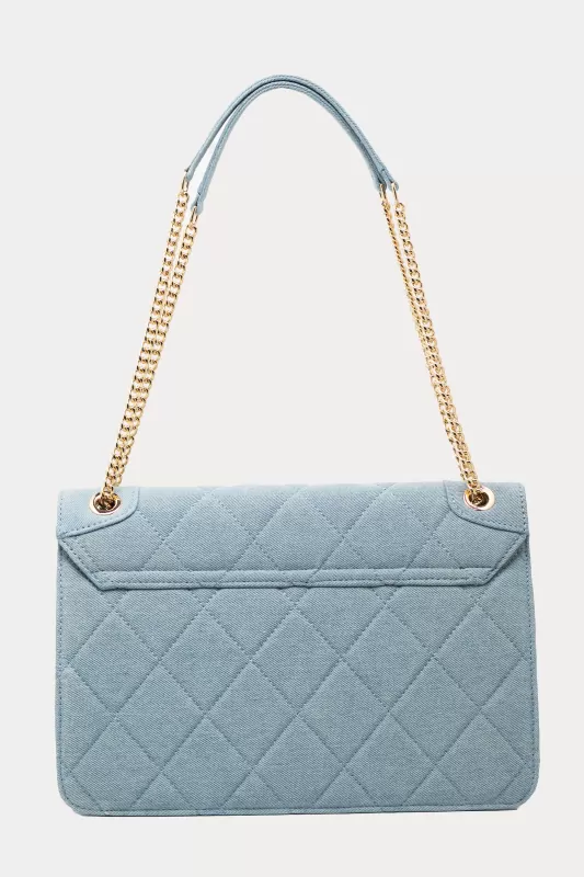 Bag Crossbody Quilted Jeans