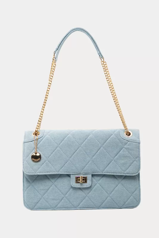 Bag Crossbody Quilted Jeans