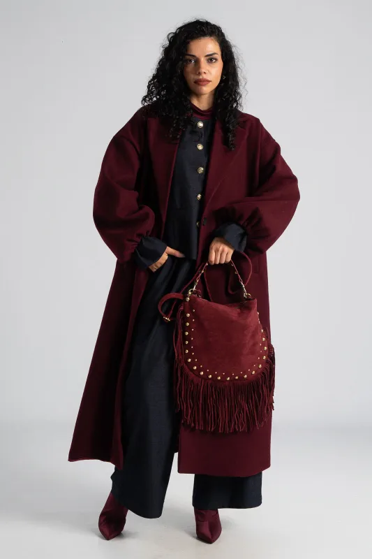 Crossbody Bag Fringe Western