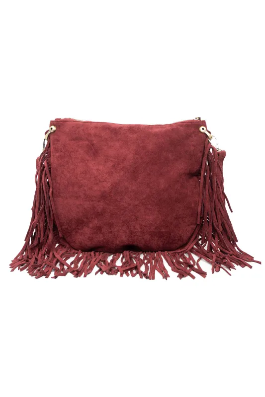 Crossbody Bag Fringe Western