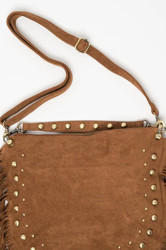 Crossbody Bag Fringe Western