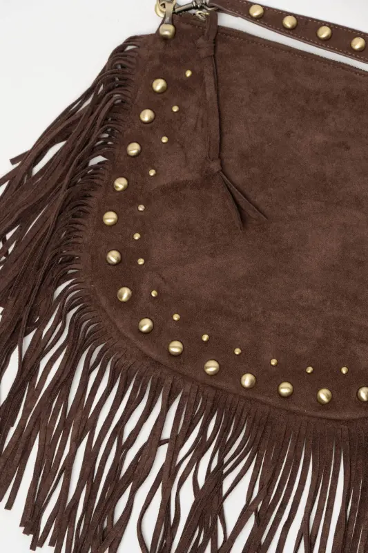 Crossbody Bag Fringe Western