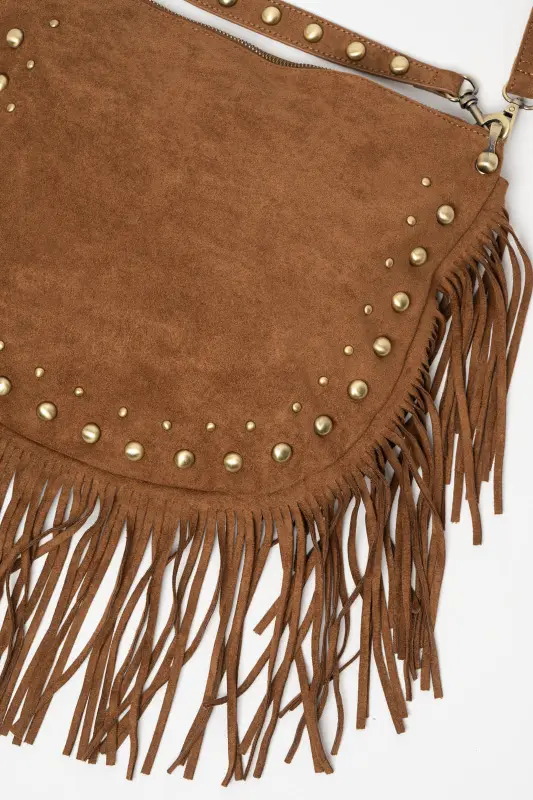 Crossbody Bag Fringe Western