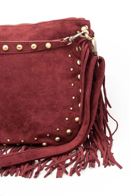 Crossbody Bag Fringe Western