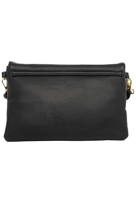 Τσάντα Crossbody Μεταλλική Λεπτομέρεια