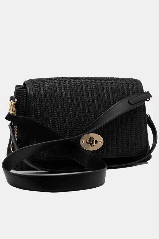 Τσάντα Crossbody Ψάθινη