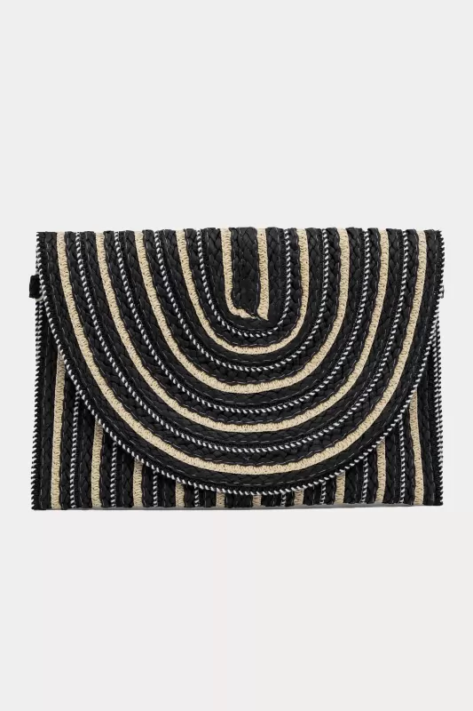 Τσάντα Crossbody Ψάθινη