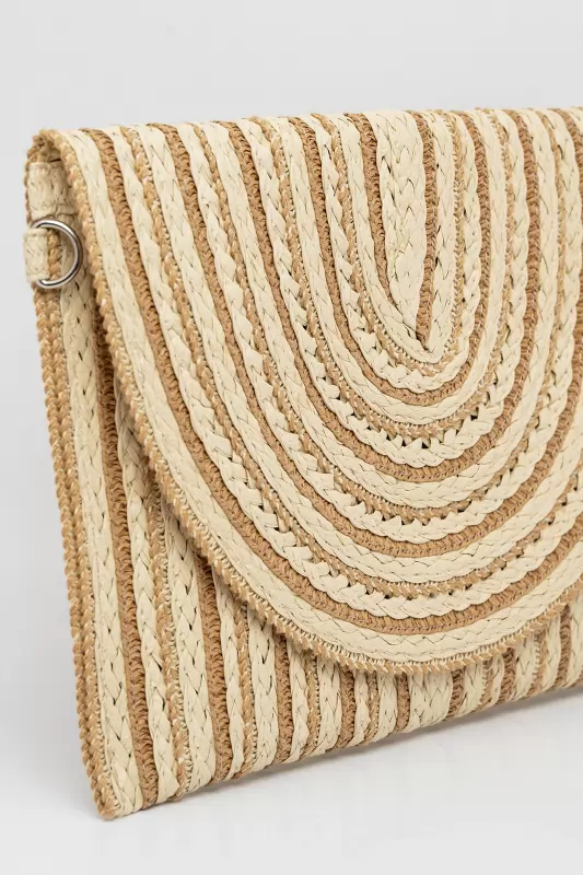 Τσάντα Crossbody Ψάθινη