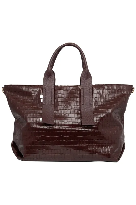 Croco Leatherette Bag 