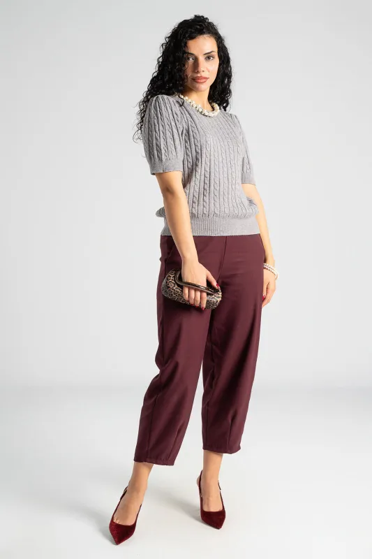 Τσάντα Δερματίνη Leopard Χειρός