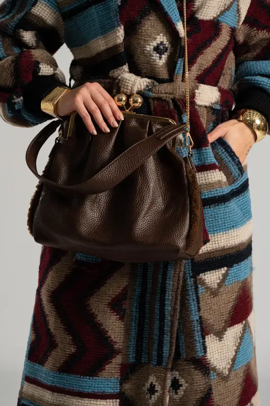 Frame Leatherette Bag 