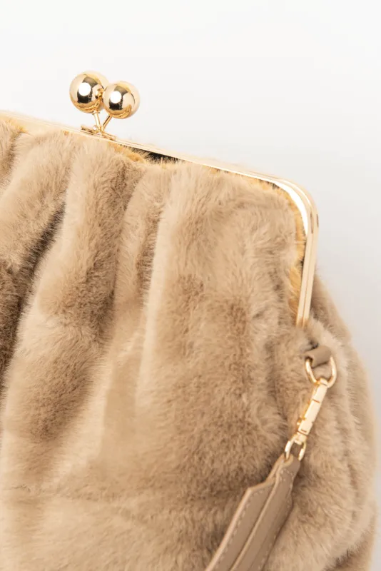 Frame Bag Synthetic Fur