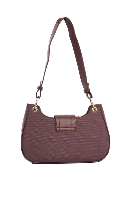 Τσάντα Hobo Δερματίνη Λεπτομέρειες