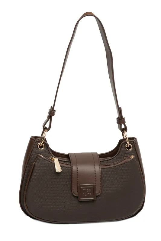 Τσάντα Hobo Δερματίνη Λεπτομέρειες