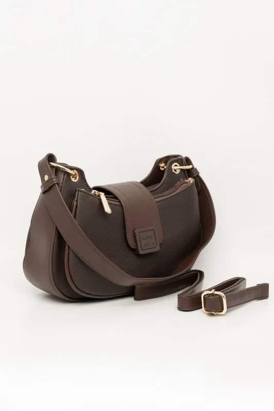 Hobo Bag Leatherette Details