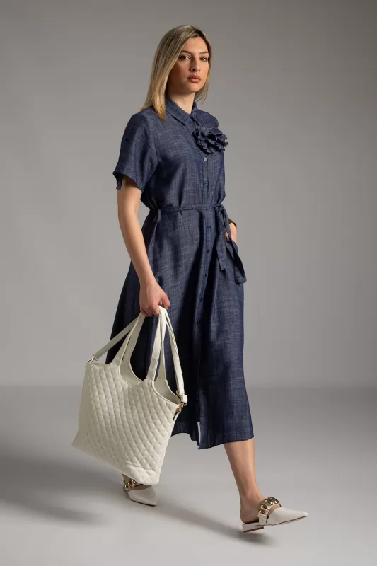 Τσάντα Καπιτονέ Shopper