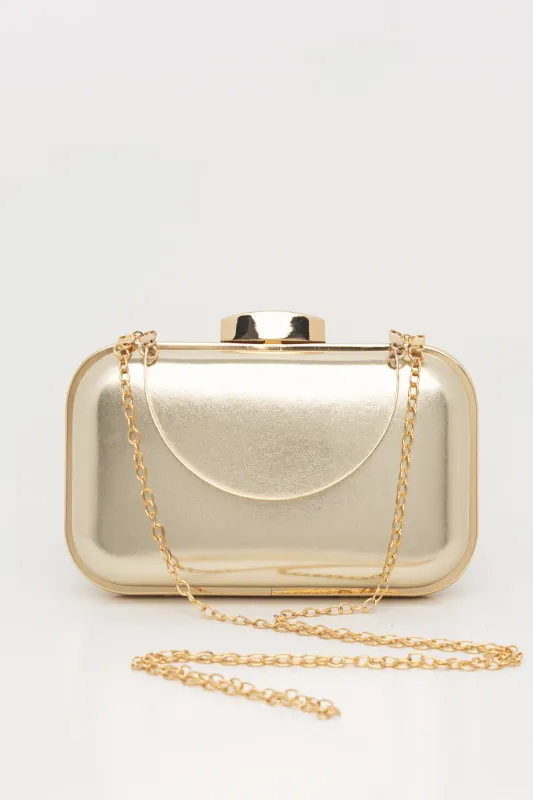 Τσάντα Mini Clutch Μεταλιζέ