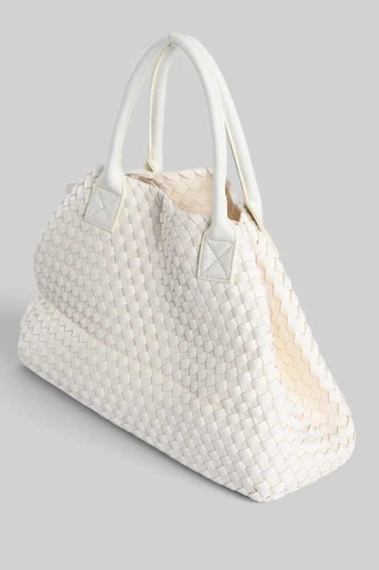 Shoulder Bag Embossed Leatherette