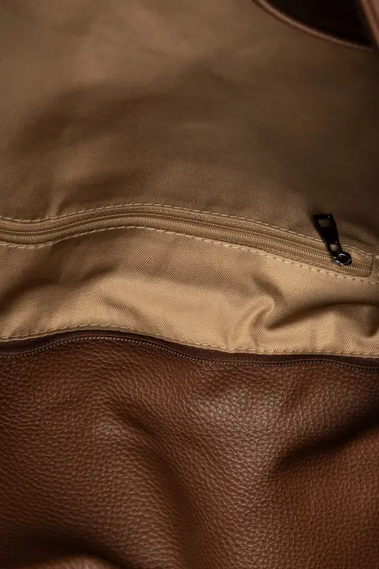 Leatherette Shoulder Bag