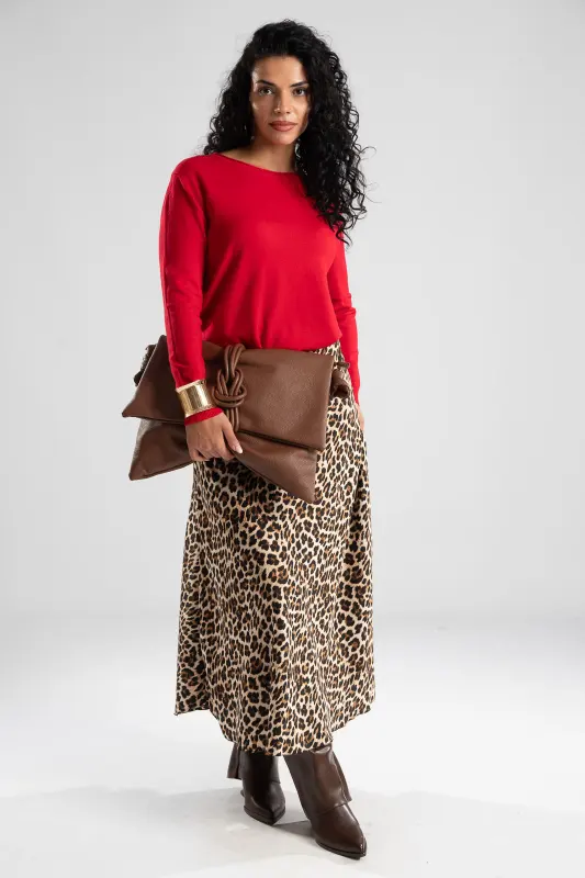 Leatherette Shoulder Bag