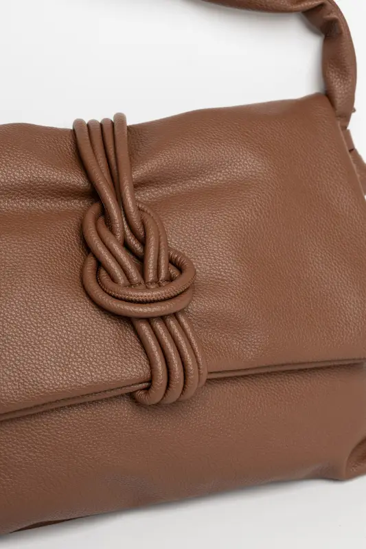 Leatherette Shoulder Bag