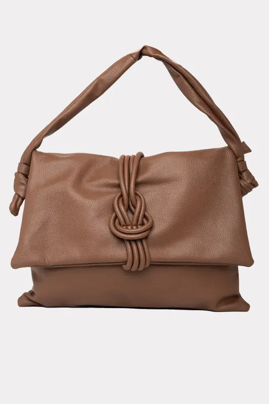 Leatherette Shoulder Bag