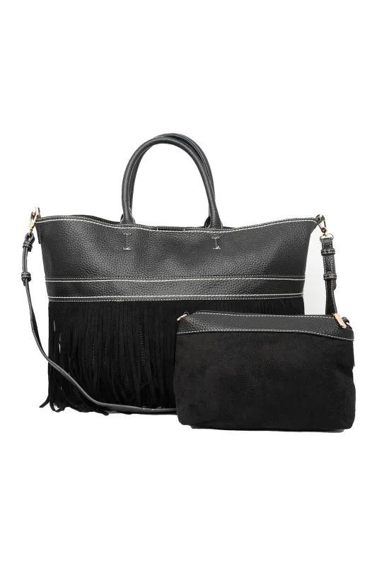 Τσάντα Ώμου Double Κρόσια