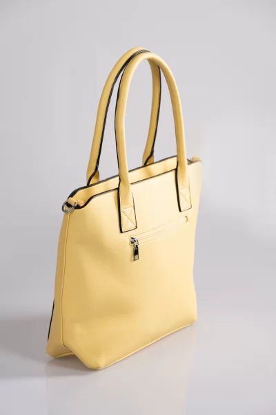 Τσάντα Ώμου Κίτρινη