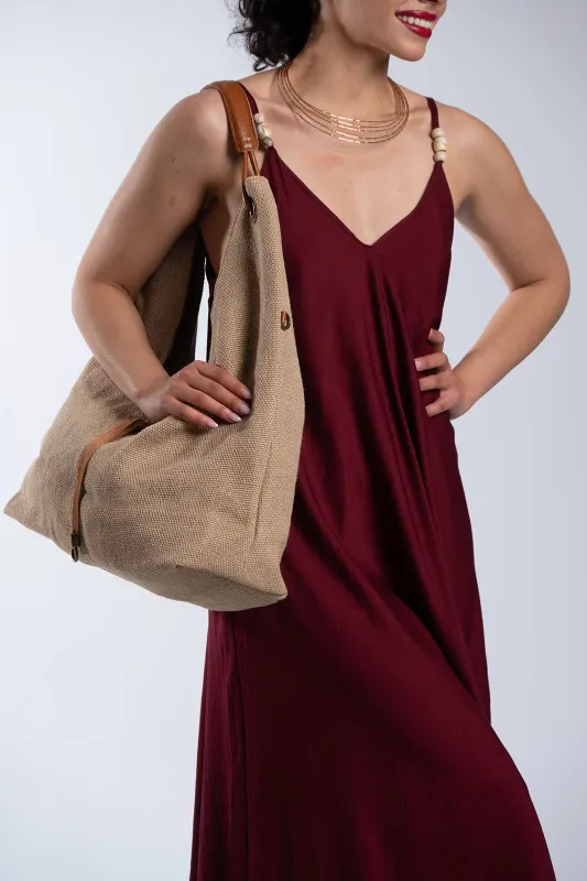 Genevieve Oversized Shoulder Bag 