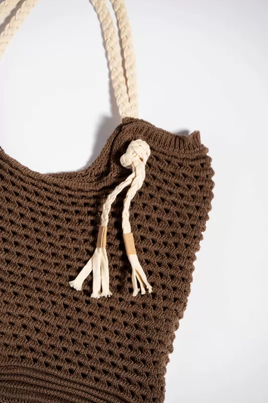 Τσάντα Πλεκτή Shopper