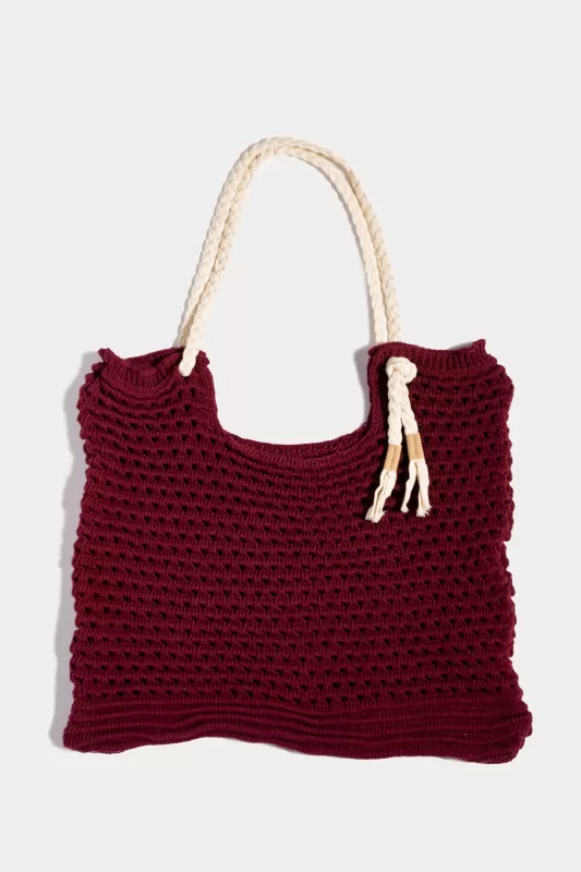 Τσάντα Πλεκτή Shopper