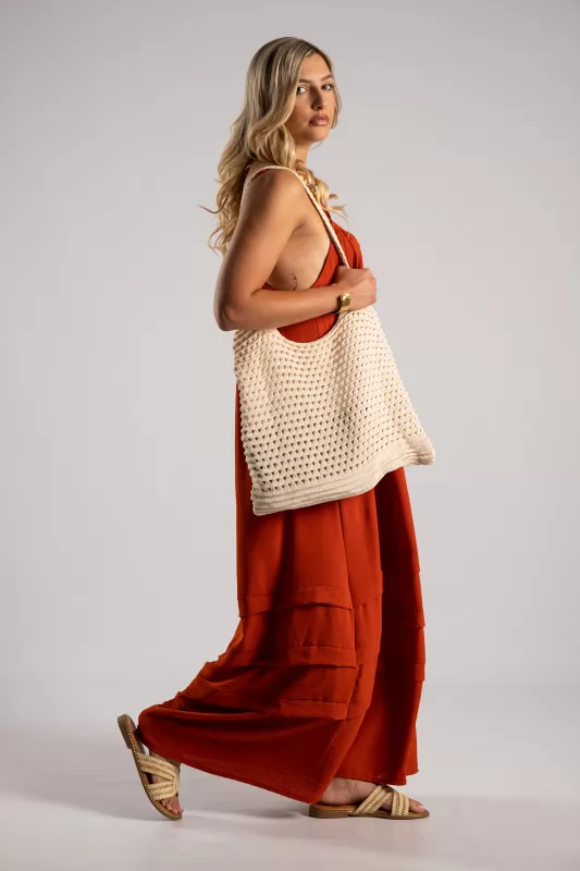 Τσάντα Πλεκτή Shopper