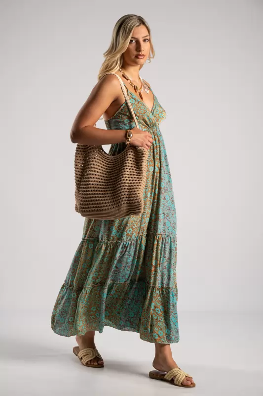 Τσάντα Πλεκτή Shopper