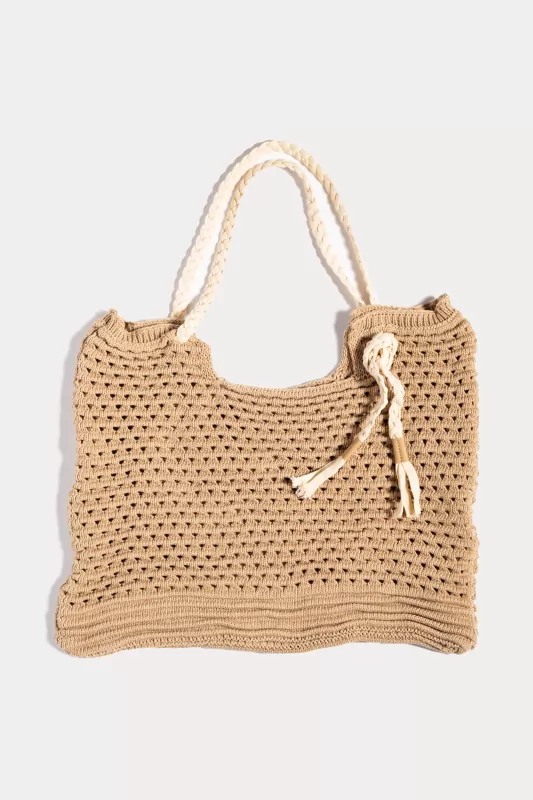 Τσάντα Πλεκτή Shopper