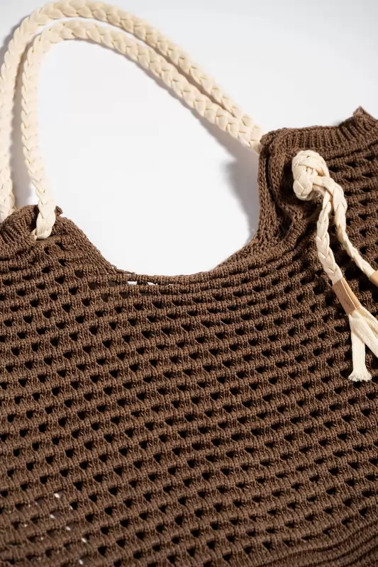 Τσάντα Πλεκτή Shopper