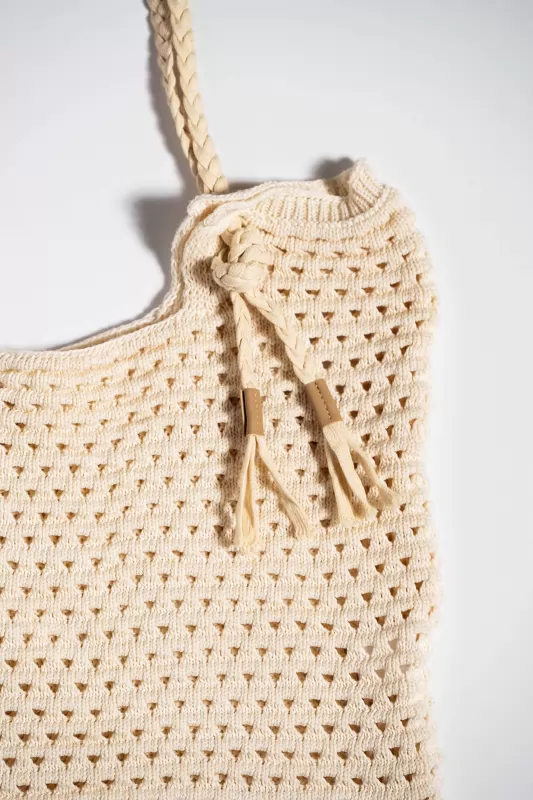 Τσάντα Πλεκτή Shopper