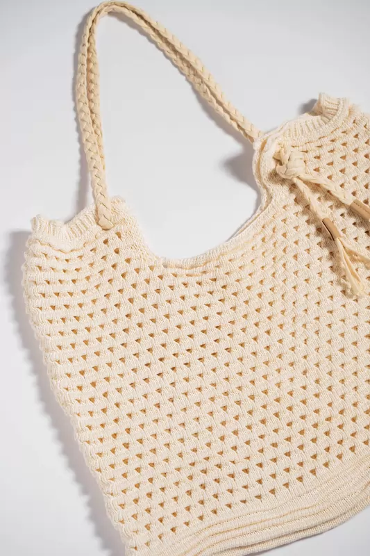 Τσάντα Πλεκτή Shopper