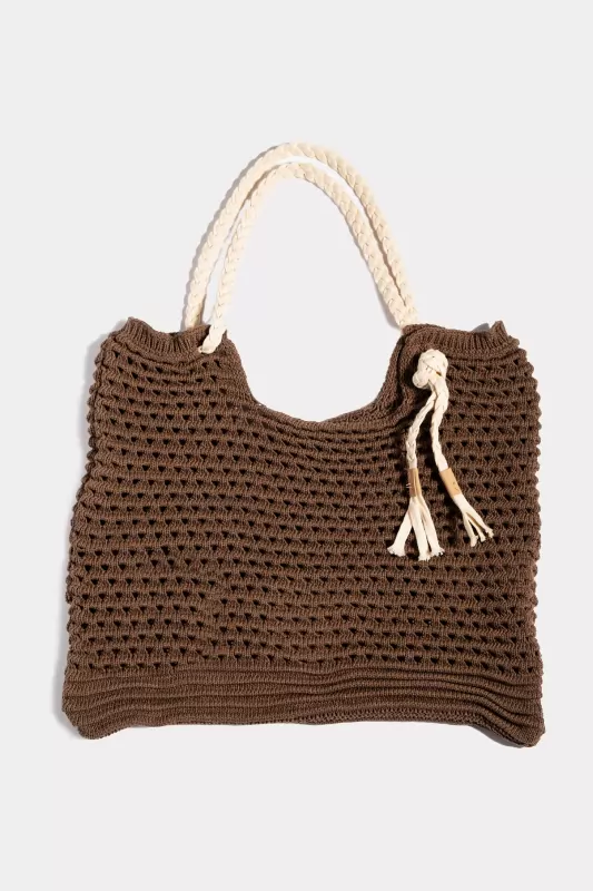 Τσάντα Πλεκτή Shopper