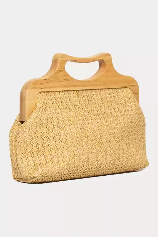 Τσάντα Ψάθινη Clutch