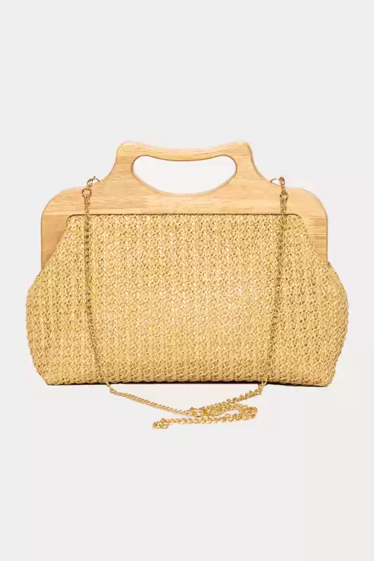 Τσάντα Ψάθινη Clutch