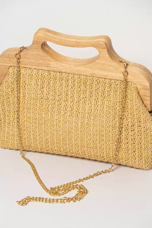 Τσάντα Ψάθινη Clutch