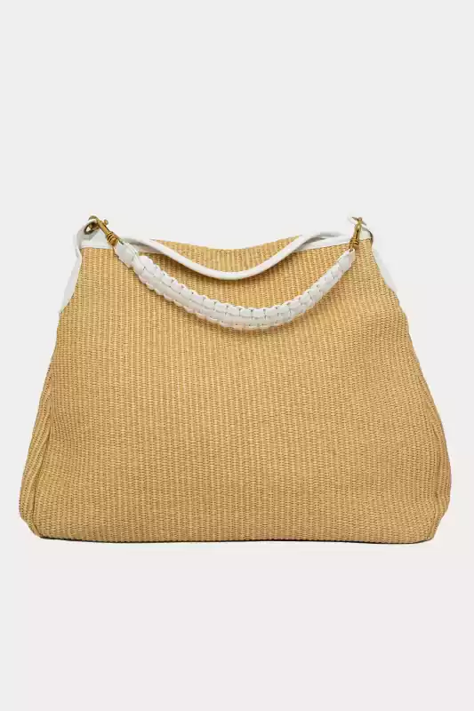 Bag Straw Handles Leatherette