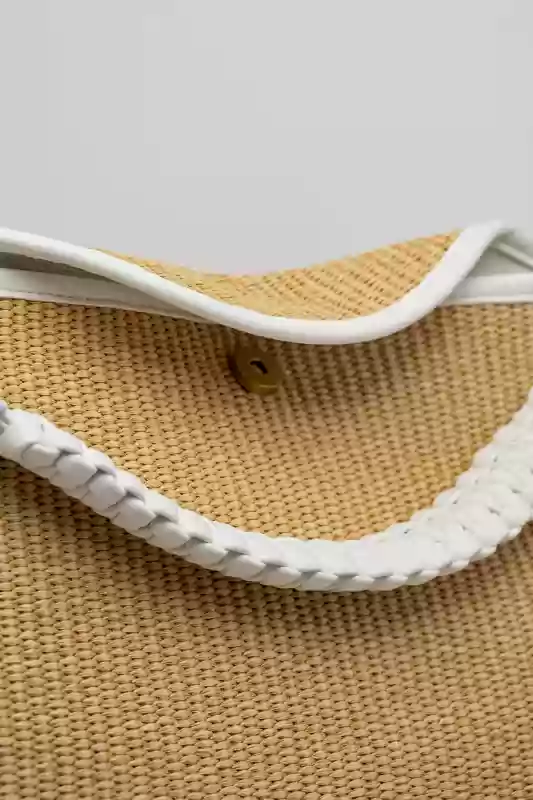 Bag Straw Handles Leatherette
