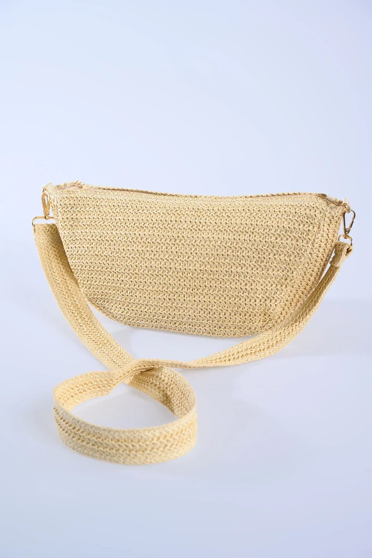 Ruby Crossbody Raffia Bag 
