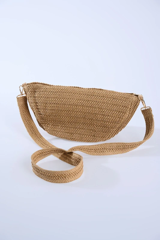 Ruby Crossbody Raffia Bag 