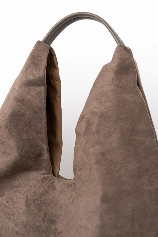 Shoulder Bag Leatherette Handle